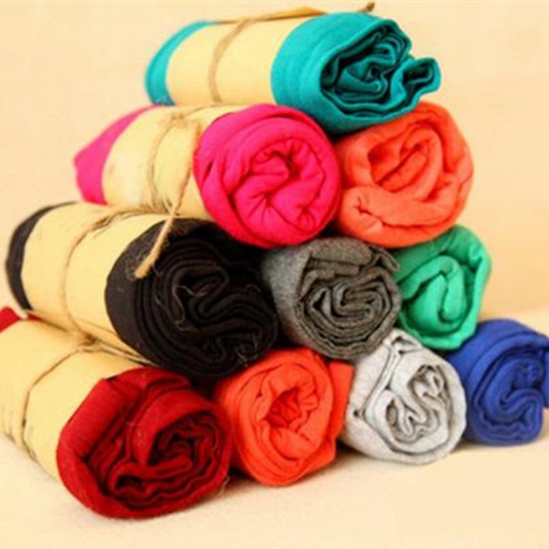 Pantalones elásticos ajustados de algodón de cintura alta para mujer