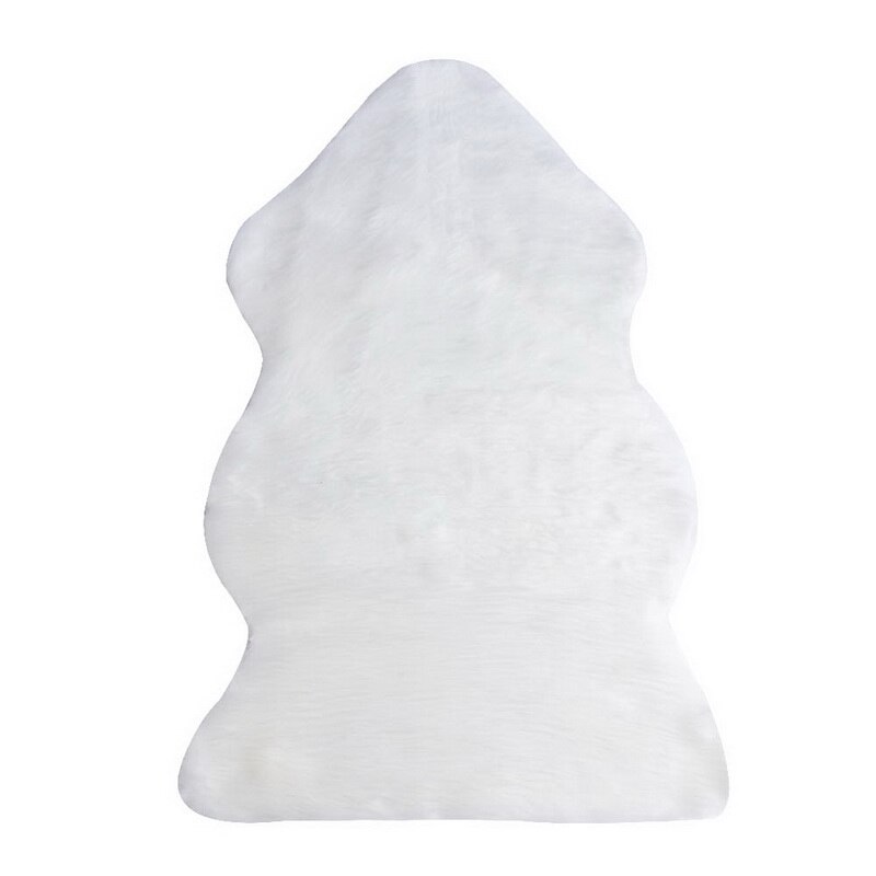Zachte Kunstmatige Schapenvacht Tapijt Tapijt Stoel Cover Kunstmatige Wol Warm Harige Tapijten Huid Bont Karpetten Voor Woonkamer nordic: G142242A40X60CM
