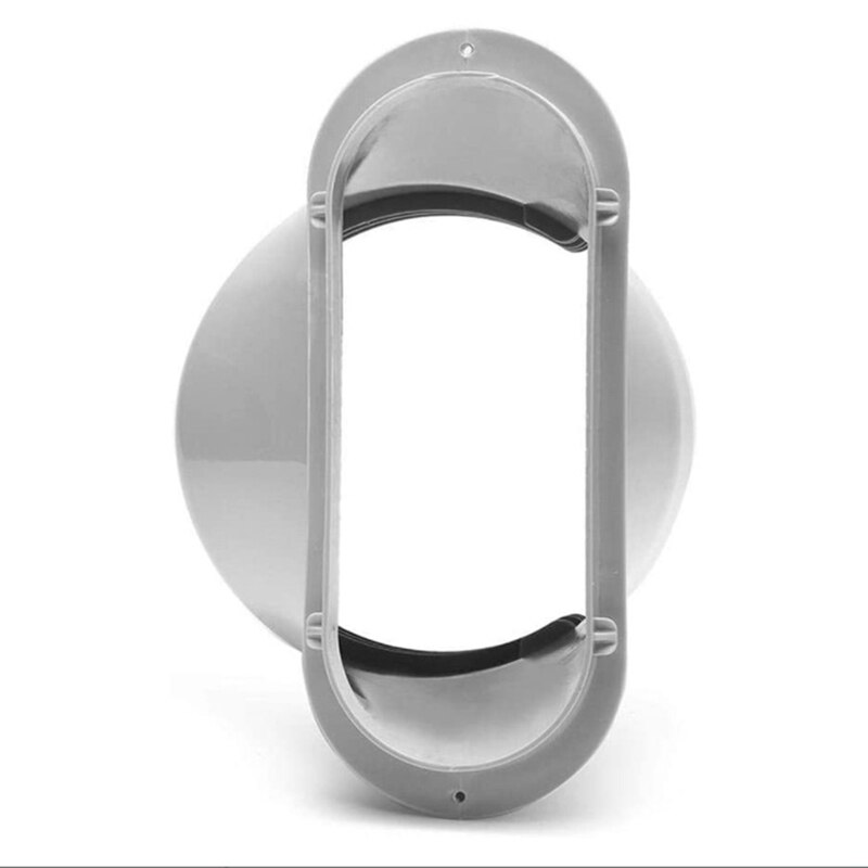 Flat Mouth Interface 150mm Air Conditioning Exhaust Hose Connector Air Conditioning Interface Accessories