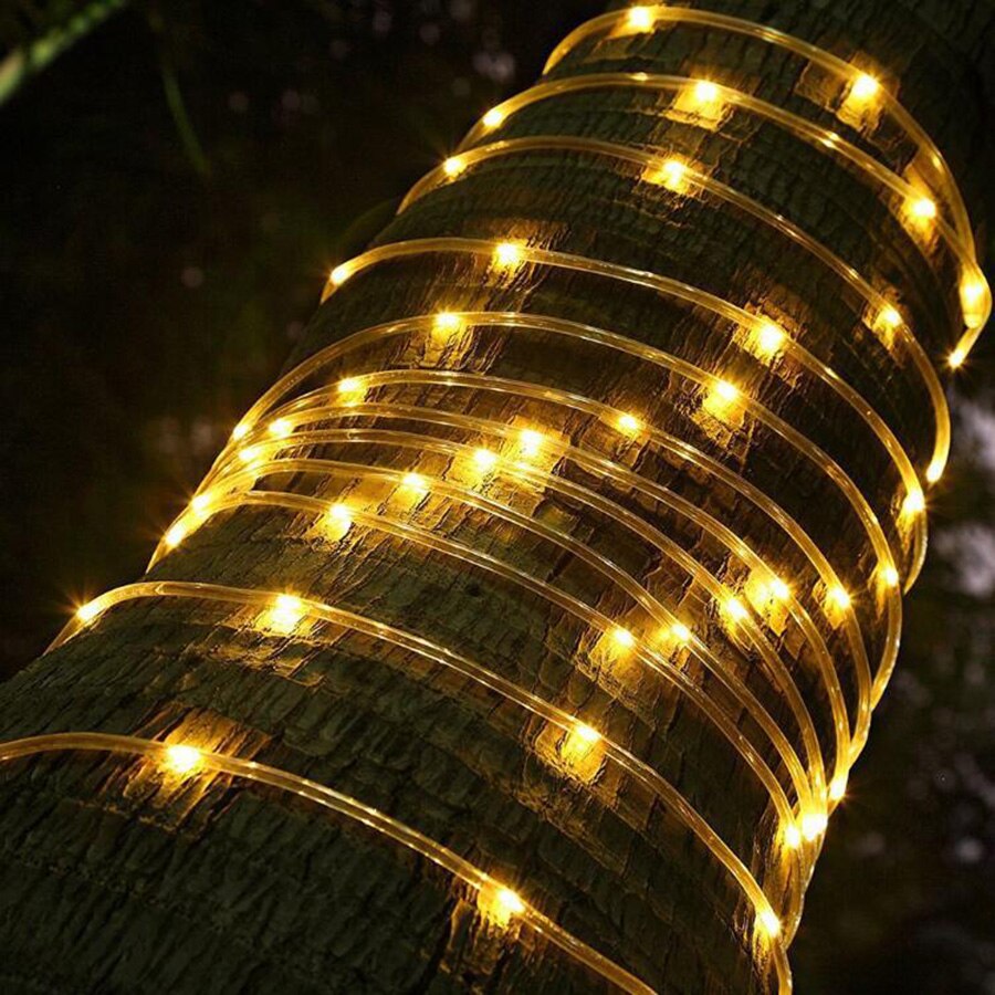 Led Touw Buis Snaar Licht 10M 30M Outdoor Kerst Touw Licht Koperdraad Fairy Light Garland Voor Diy tuin Hek Party Decor