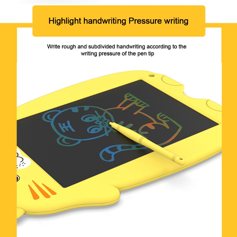 LX0B Portable Writing Board LCD Writing Tablet 9 Inch Screen Digital Handwriting Doodle Pad for Kids Adult Home School Office