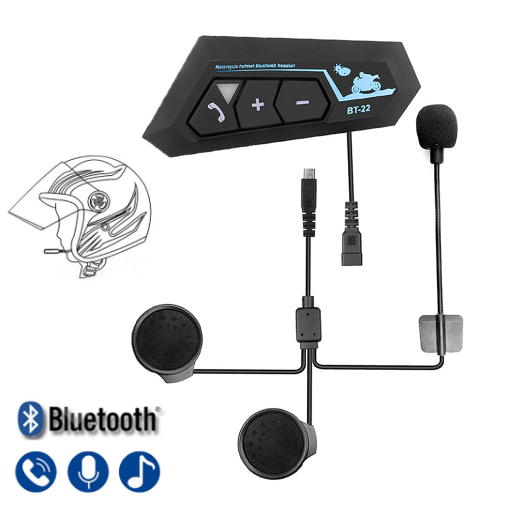 T2 bluetooth 4.2 intercom motorsykkel håndfri hjelm headset lang vent litt til rytter bt trådløs walkie snakkis moto stereo
