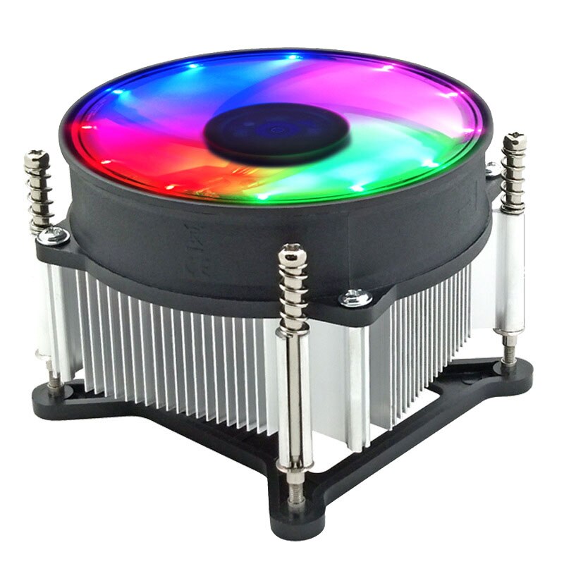 COOLMOON RGB CPU Cooler Heatsink LED 12V for PC Processor Desktop Cooling Radiator