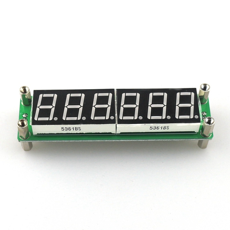 1Pcs 0.1Mhz ~ 65Mhz Digitale Frequentie Meter Counter Tester Cymometer Rode Led 6 Cijfers Hoge Heldere Display