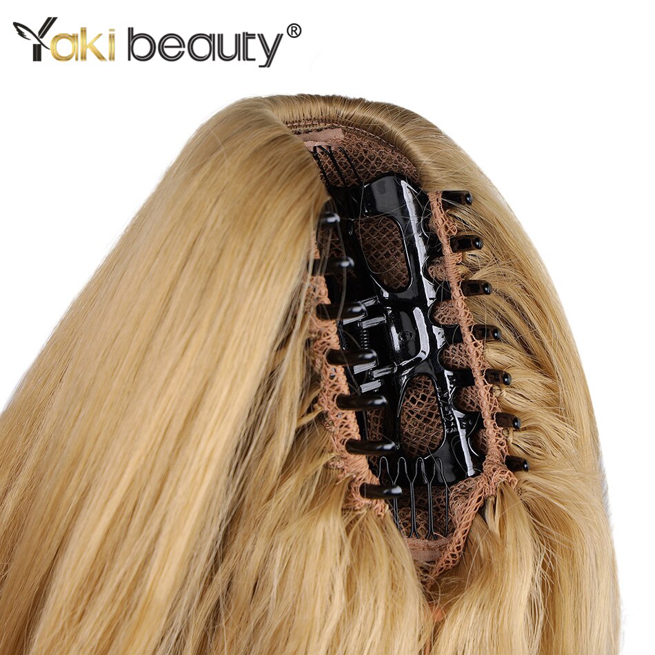 Synthetic Claw Ponytail Long Body Natural Wave 20Inch 180g High Temperature Fiber For Women By Yaki Beauty