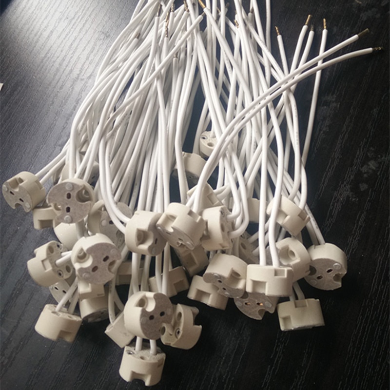 5 kpl  mr11 mr16 gu5.3 johdinliitin led-polttimot kannan kanta  gu5.3 mr16, mr11,mr16 gu10 g4 g9 lampun kanta