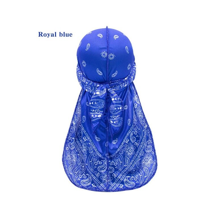 Custom Unisex Silky Durags Satin Silk Bandana Durag Headwrap Durag: 01