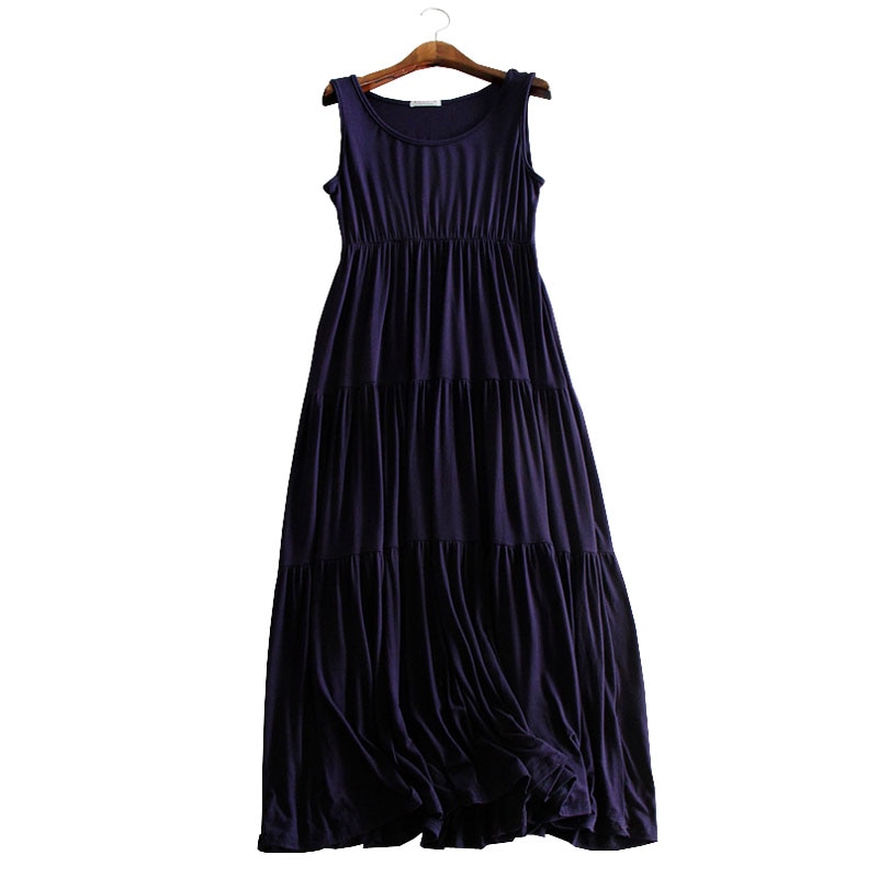 modal Lange Mutterschaft Kleid Schwangerschaft Kleidung Ärmellose Kleider Für Schwangere Frauen Sommer Mutterschaft Kleidung Gravidas Vestidos