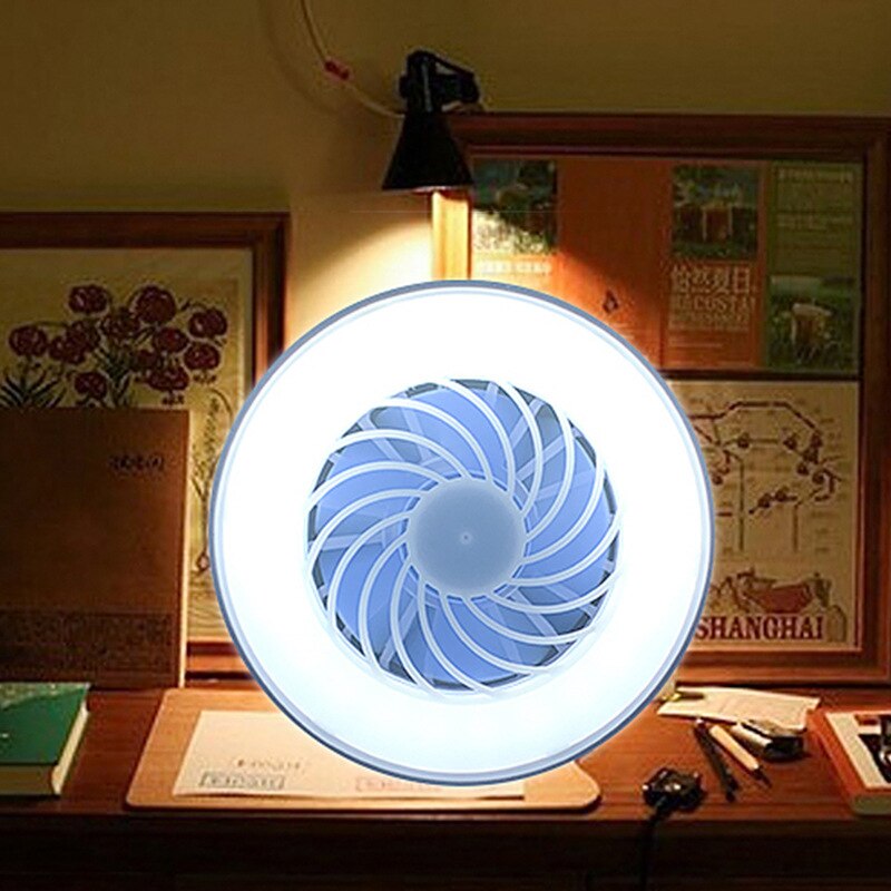 Multi-function Fan desk lamp Lighting 220V desk reading ceiling fan for study room bedroom