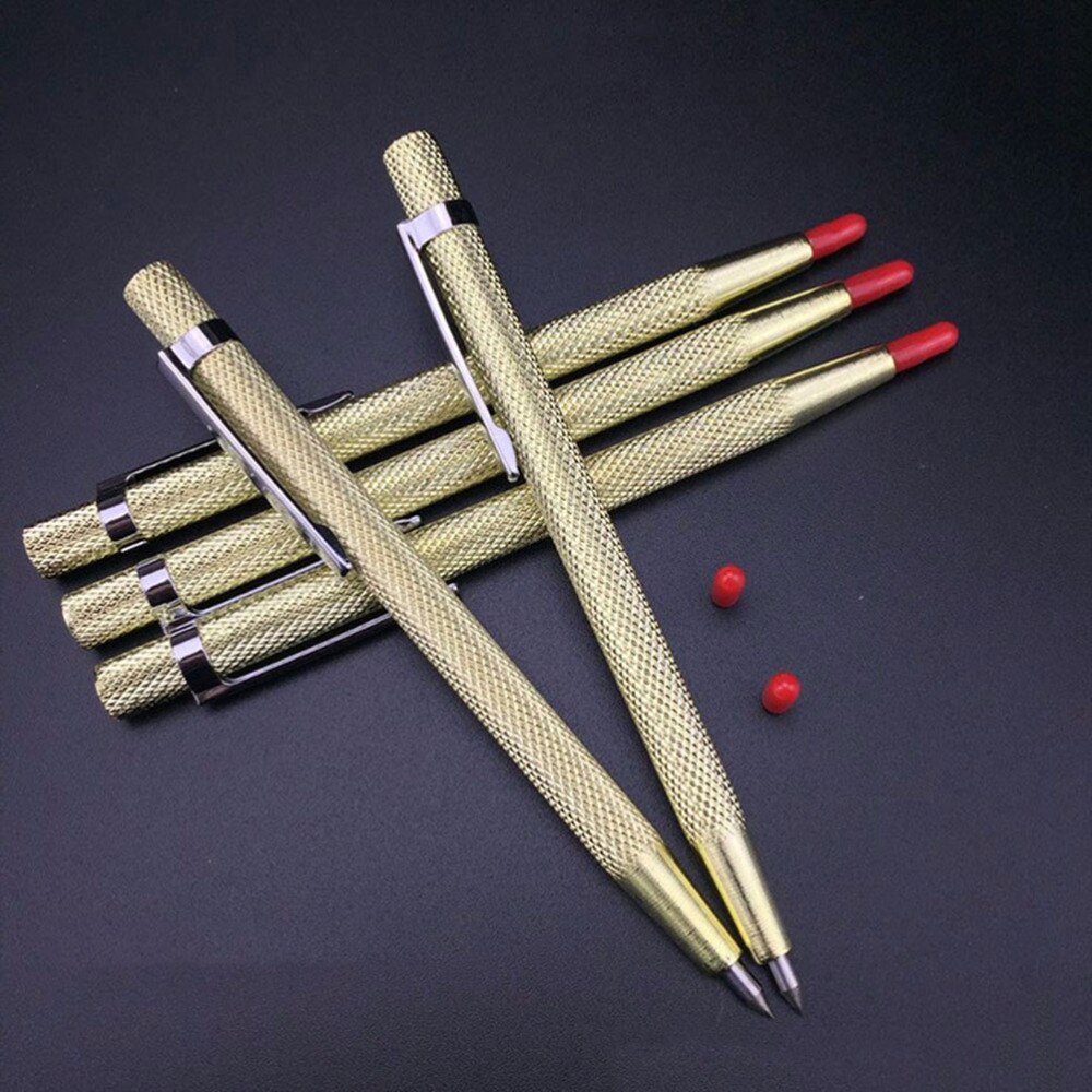 4 Pcs Tungsten Carbide Scribe Etching Engraving Pen Carve Engraver Scriber Tools for Stainless Steel Ceramics and Glass