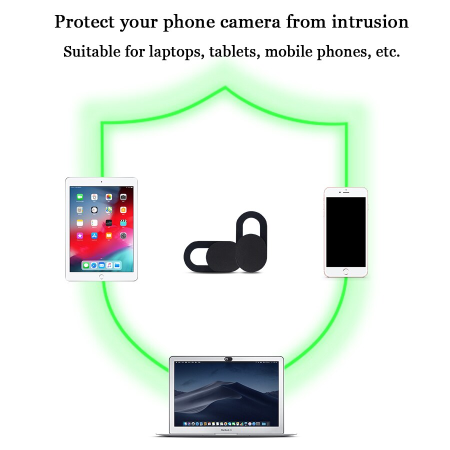 Webcam Cover Plastic Laptop Camera Cover Sluiter Magneet Slider Universal Voor Ipad Web Laptop Pc Macbook Tablet Privacy Sticker