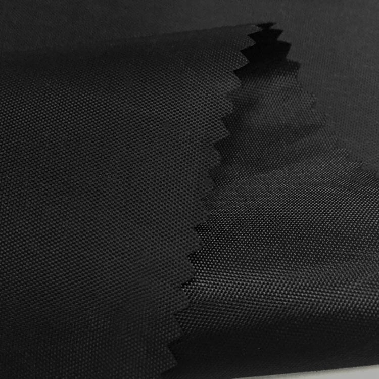 210D Medium thickness Oxford cloth Waterproof Fabric Sunscreen Sunshade Ripstop Umbrella Cloth Tent Material by the meter: black