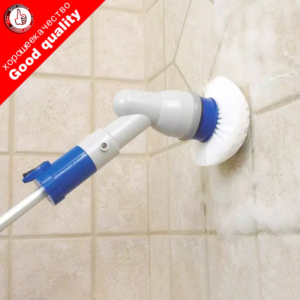 Turbo Scrub Multifunctionele Elektrische Borstels Draadloze Opladen Elektrische Lange Handvat Borstel Huishoudelijke Schoonmaakmiddelen Gereedschappen