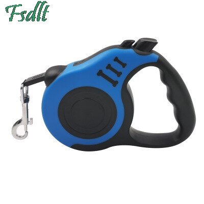 Lange Starke Haustier Leine Für Große Hunde dauerhaft Nylon Versenkbare Große Hund Fuß Leine Führt Automatische Verlängerung Hund Leine Seil: E / 3m - 15 kg