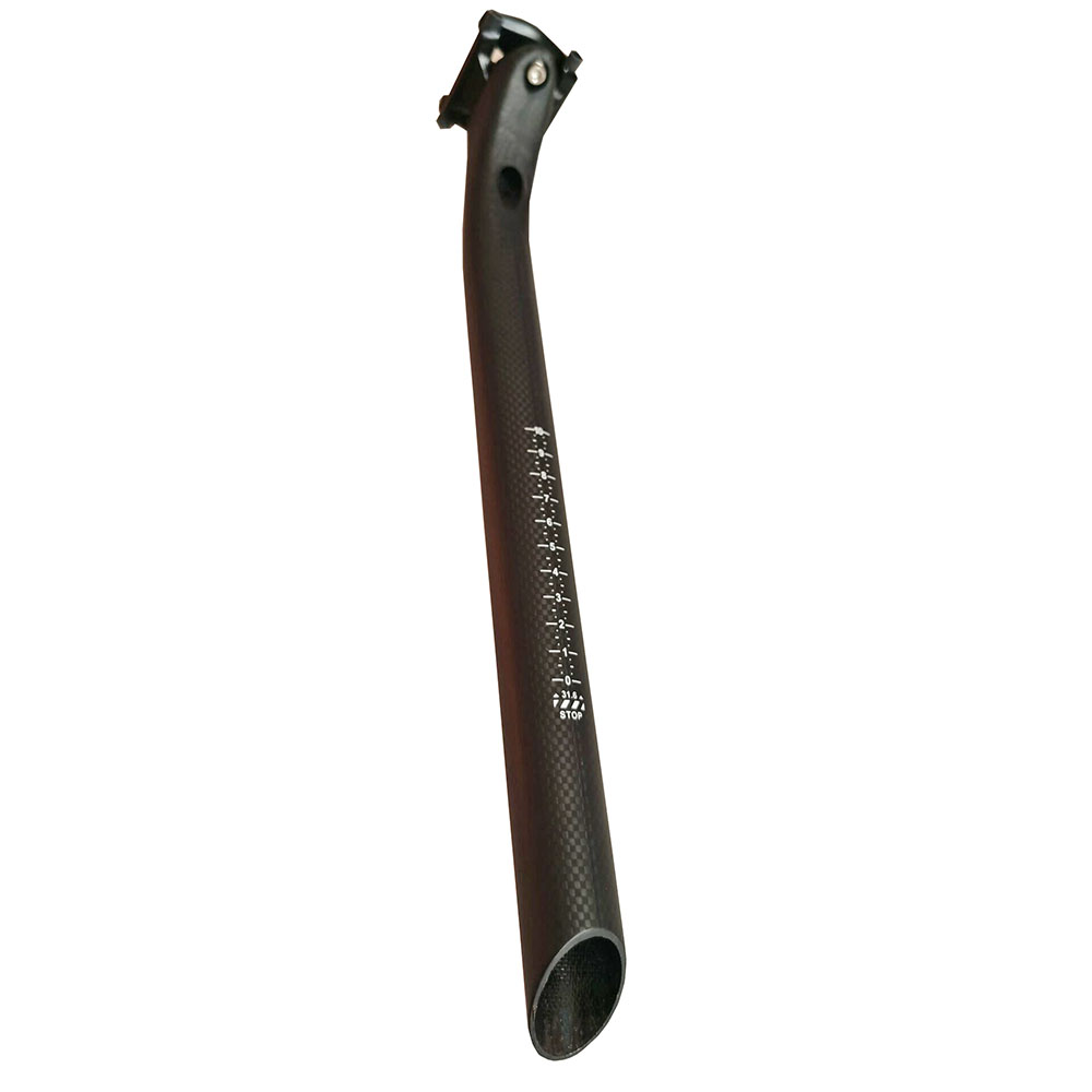 Lichtgewicht Carbon zadel voor BROMPTON 3K Matte
