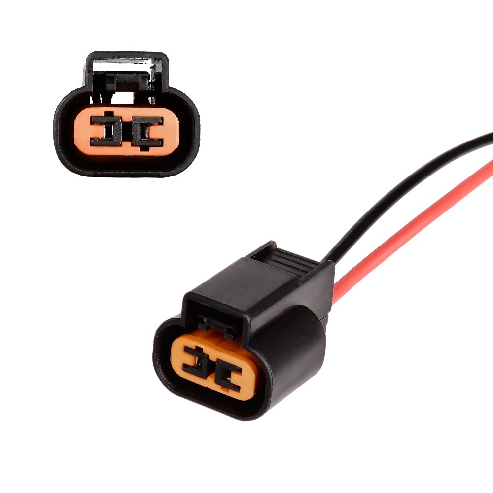 YUNPICAR Front Left or Right Vehicle ABS Wheel Speed Sensor Connector Wiring for Mitsubishi Pajero Shogun 2pack