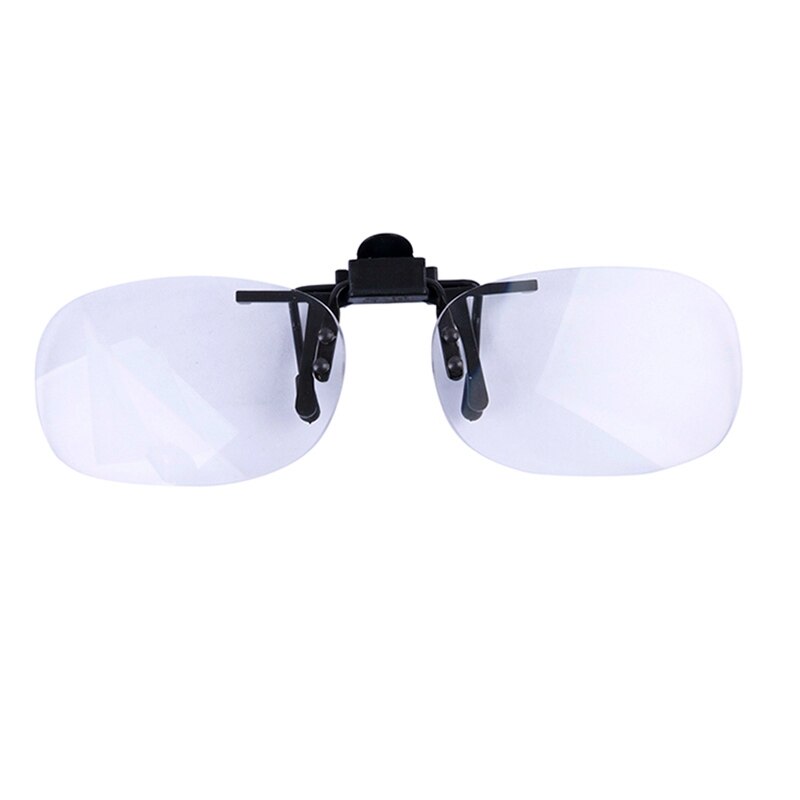 Polarized Glasses Clip Outdoor Fishing Glasses Myopia Driving Eyewear Transparent Sun Glasses Clip with Box 150 Degrees