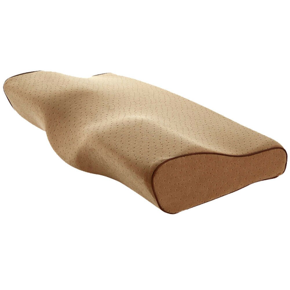 Oreiller en bambou à mémoire de forme | , orthopédique, en mousse, oreillers, voyage, Almohada, cervicales, Kussens, Poduszkap: Camel