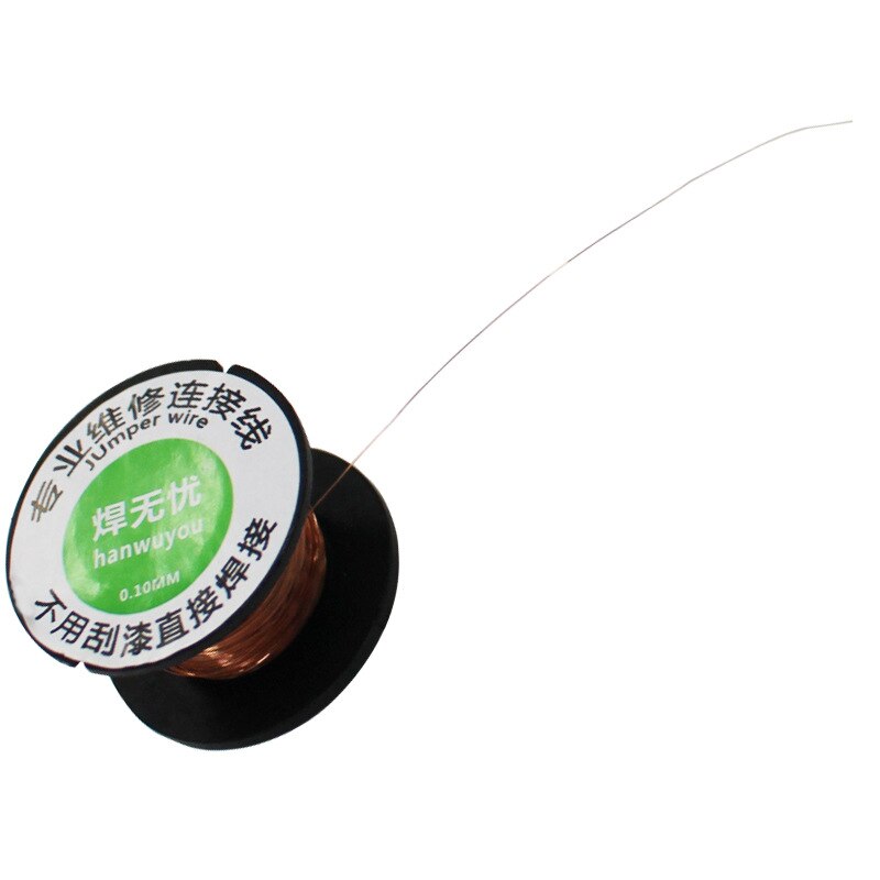 0,1 MM Kupfer Lözehn Lot PPA Emaillierte Reparatur Spule Draht Fliege Linie Kupfer Lot Draht 2 teile/satz Freies Shippng