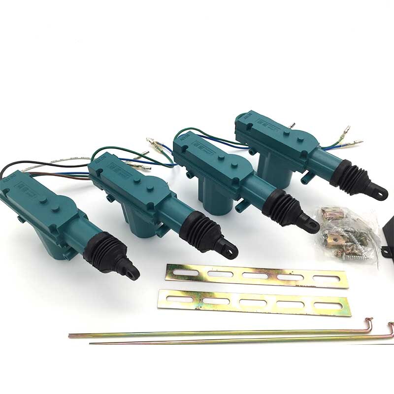 Central Lock Kit Door Lock Keyless Entry System Remote Locking Vehicle Universal Car Auto Remote Central Kit 4 Door Lock