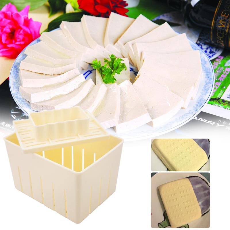 Tofu Mold with Separator DIY Box Box DIY Tofu Maker Tofu Frame Home Kitchen Instrument Practical Cuisine Restaurant Ustensile