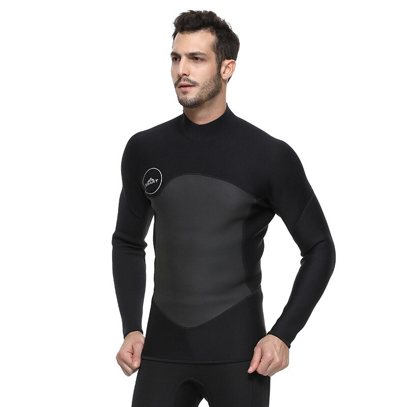 7mm Combinaison de Plongée Homme avec capuche, Semi-sec Grande Taille