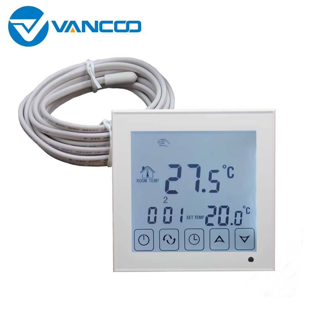 Vancoo Smart Thermostat Wifi Floor Heating Controller Digital Thermostat Calefaccion Electric Underfloor Heating Thermostat