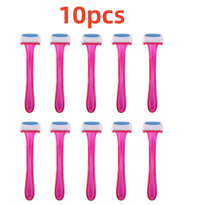 Dames veiligheidsscheermesje gezichts-/been-/armpit/bikini schoonheid ontharing scheermes, cc005: Oranje