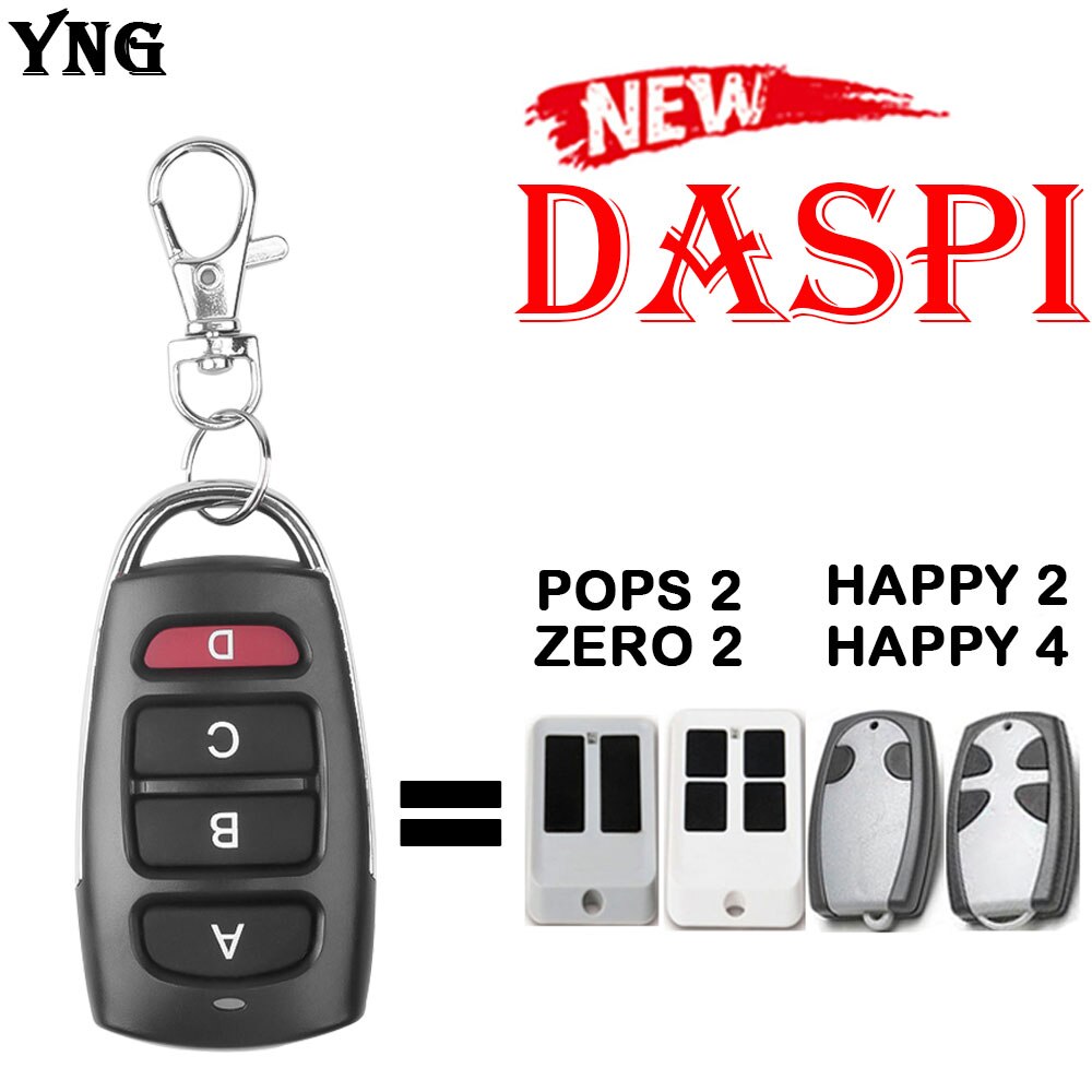 DASPI porta telecomando cancello elettrico DASPI Felice 2 4 zero pop apriporta comando box auto