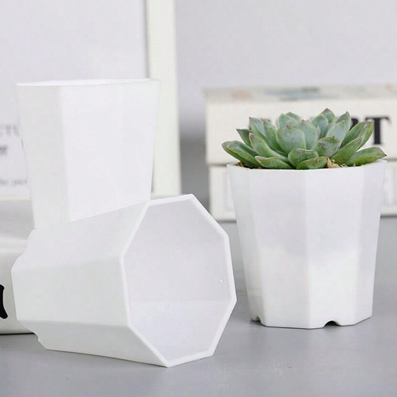 Blumentopf Set Kunststoff Farbe Atmungsaktive Mini Gartenpflanze Werkzeuge Haushalt Balkon Desktop Grün Sukkulenten Blumentopf TMZ