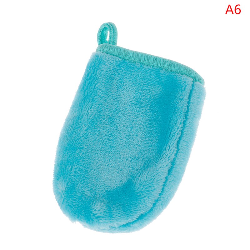 Tampon de nettoyage en profondeur du visage, réutilisable, en microfibre douce, pour démaquiller le visage: A6