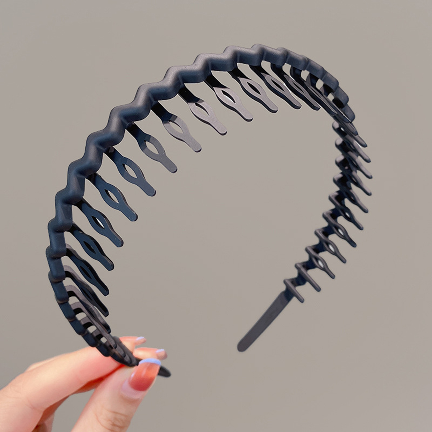 Antislip haarbanden voor vrouwen mannen eenvoudige bezel hoofdband wassen haar pony houder gezichtsmasker haar hoepel haarband haaraccessoires: YELLOW