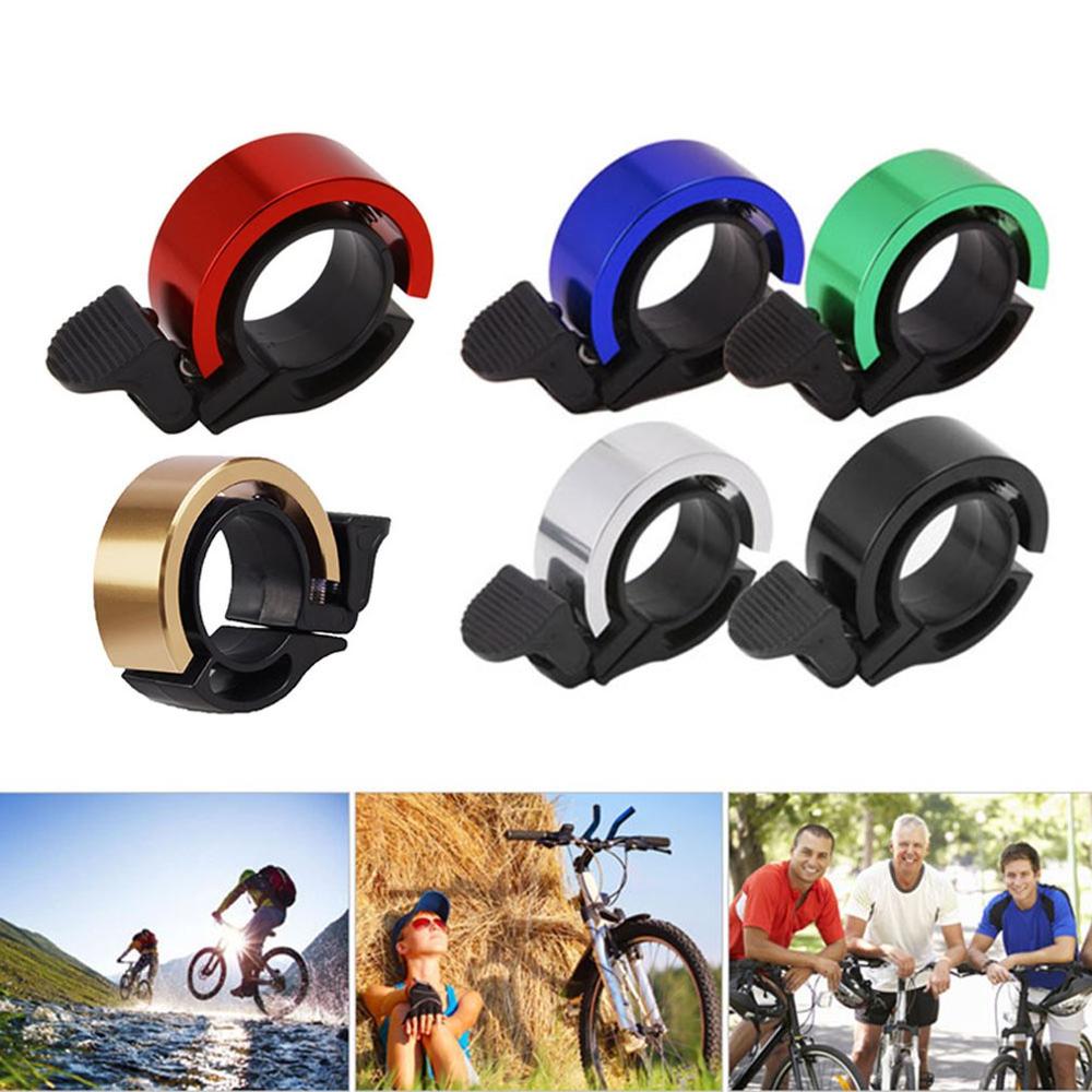 Q-Type Aluminum Alloy Bicycle Bell For Mtb Cycling Alloy 90Db Horn Bike Bell Cycling Handlebar Alarm Ring