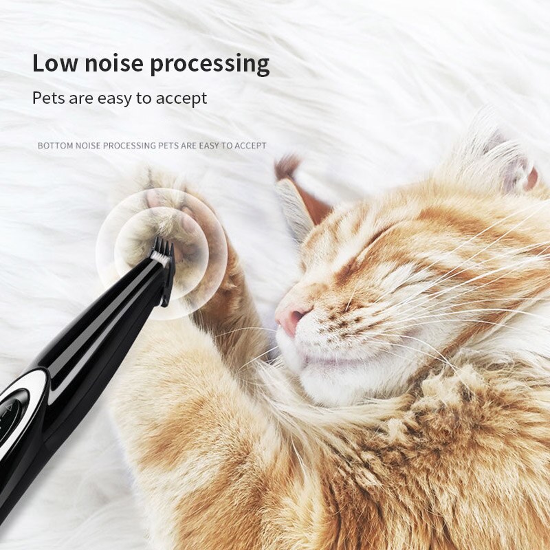 Kattenhaar, nagels, hondentrimmer, elektrisch, oplaadbaar, usb-schaar, schaar voor huisdieren, poottrimmer voor huisdieren, tondeuseset