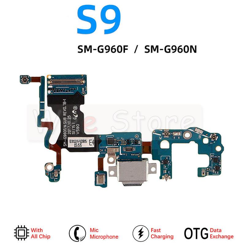 Original USB Ladung Ladegerät Dock Verbinder biegen Kabel Für Samsung Galaxis S7 Rand S8 S9 S10 Plus G950F G955F g960F G965F: S9 G960F