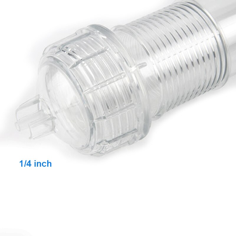 Transparent 1812 ro membranhus eksplosionssikker trykbestandig filterflaske til 50/75/100 gpd omvendt osmosesystem