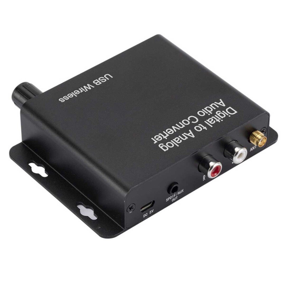 1Pc 3.5Mm Jack Optische Coax Adapter Fiber Digitaal Naar Analoog Audio Aux Rca L/R Converter Usb draadloze 5.0 Audio Decoder Versterker