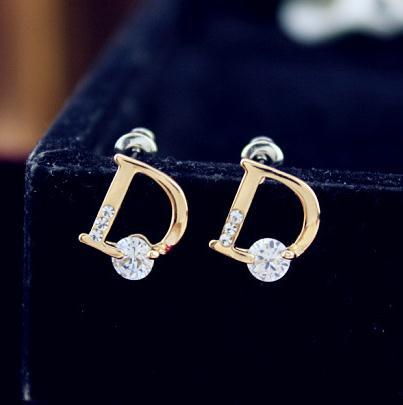 Temperamento ottavino e affrescare Orecchini fa Orecchini Vento Freddo Orecchini con Lo Stesso S925 Rete D'argento Rosso Delle Donne Alla Moda