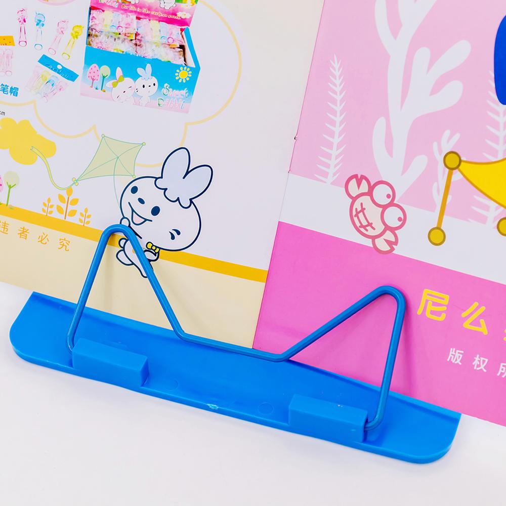 Soportes ajustables para libros de lectura, soporte multiusos para libros de estudio, soporte plegable Simple para libros de lectura, soporte para documentos, 2 uds.