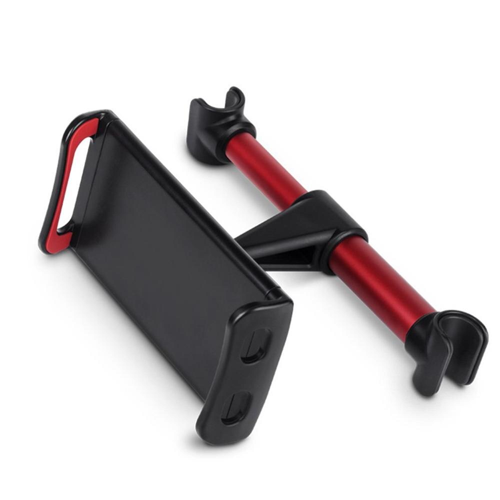 Universele auto achterbank houder hoofdsteun auto houder voor iphone voor ipad mini telefoon tablet beugel auto achter beugel: Rood.gewoon
