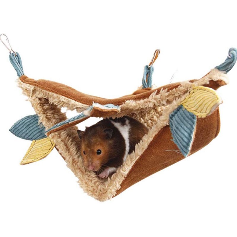 Hamaca para hámster, accesorios para saco de dormir, hamaca colgante para cama, bolsa de columpio para mascotas, planeador de azúcar, conejillo de indias, Animal pequeño