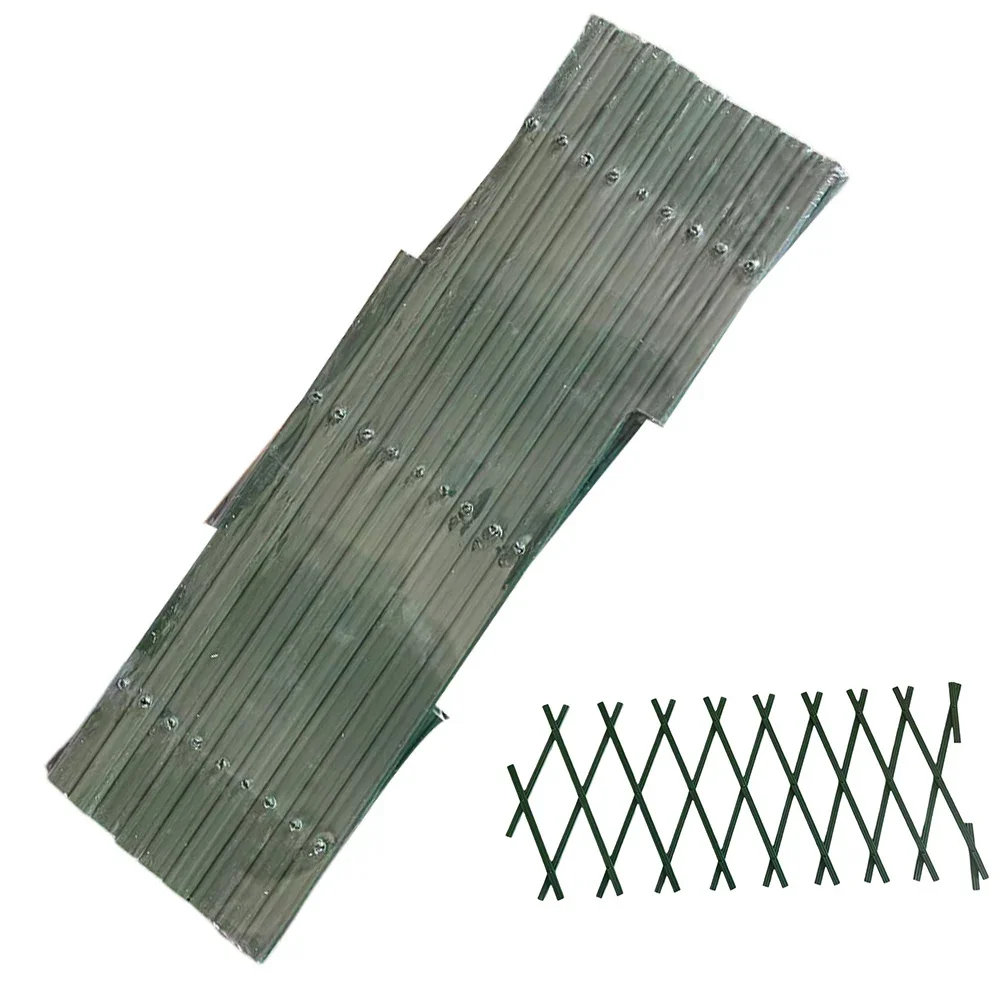 1/2 stücke vielseitiges PVC-Kunststoff gitter für Kletter pflanzen und dekorative 1,8 m x 30cm Zaun Gitter kletter pflanzen wand für den Garten