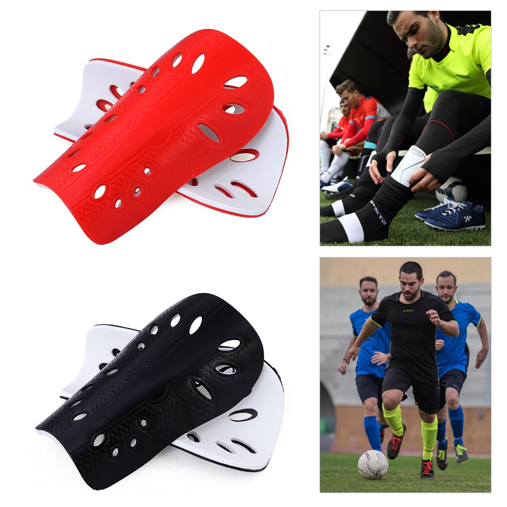 Fútbol espinilleras almohadillas suaves fútbol Cuish Plate transpirable espinilleras Protector de pierna espinilleras de fútbol