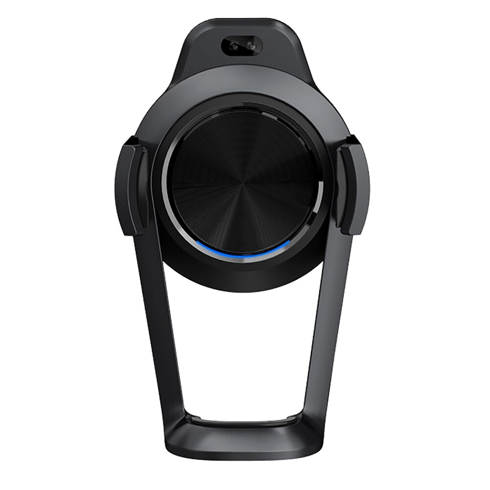 15w automatische klemmende auto draadloze oplader voor iphone  xs 11 pro samsung xiaomi infraroodsensor auto telefoonhouder oplader: C