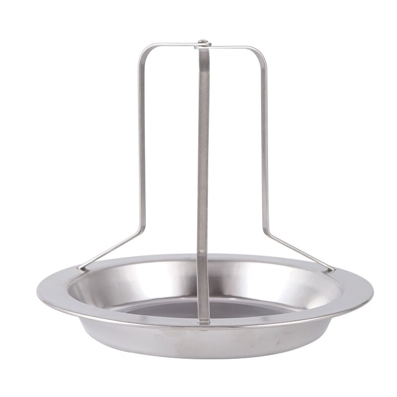 1Pc Keuken Outdoor Bbq Gereedschap Kip Eend Houder Rack Grill Stand Roosteren Voor Bbq Rib Non Stick Rvs grillen Tool: Default Title