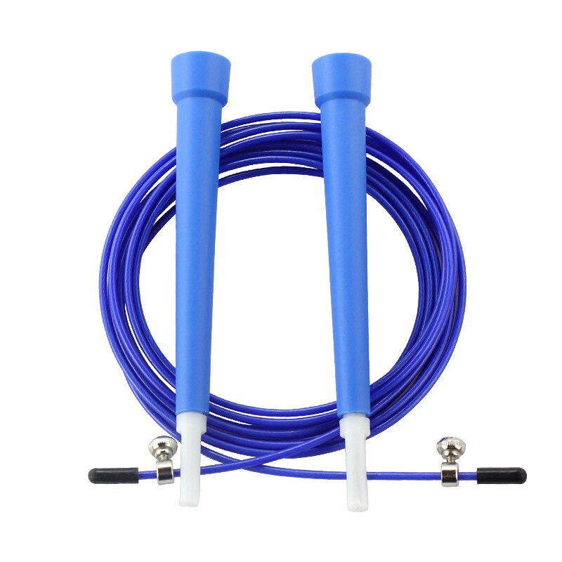 Speed sjippetov crossfit mænd og kvinder kabel stålwire fitness springleje hoppereb bodybuilding gym hoppereb