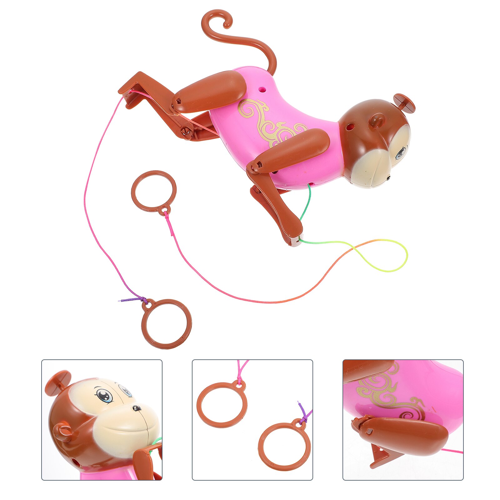 Schattige Aap Cartoon Klimmen Arm Training (Willek... – Vicedeal