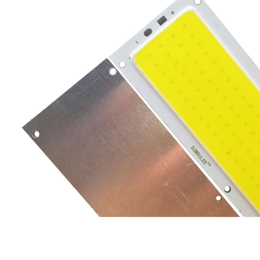 120Mm Cob Lange Lamp Panel Lamp Strip Licht High Power Lamp Chip 12V-24V 1000LM 10W Cob Led Warm/Koud Wit