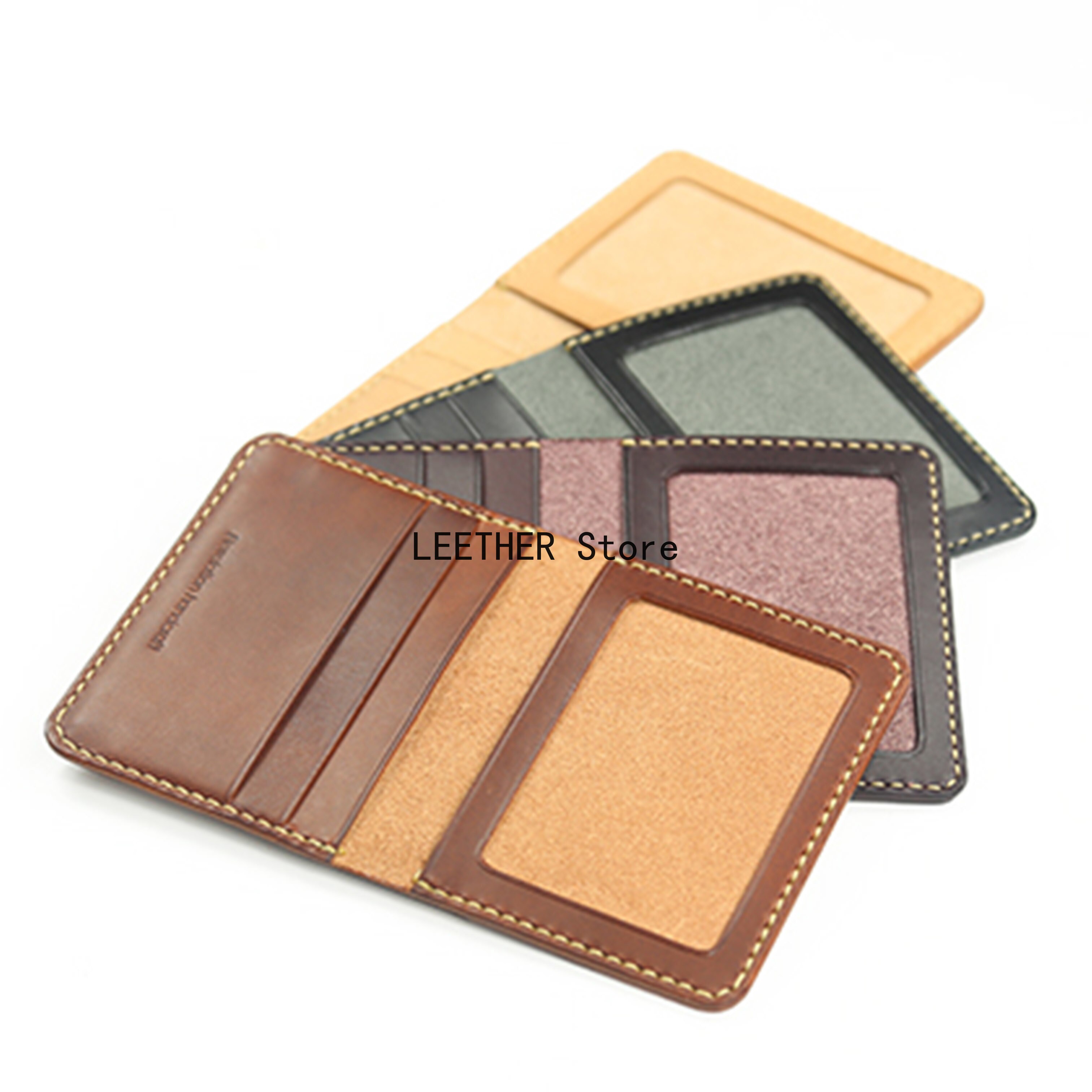 Règle de lame en acier du japon, poinçon de découpe, portefeuille, sac de cartes, moule de découpe, matrices en bois pour cuir, coupe pour l&#39;artisanat du cuir