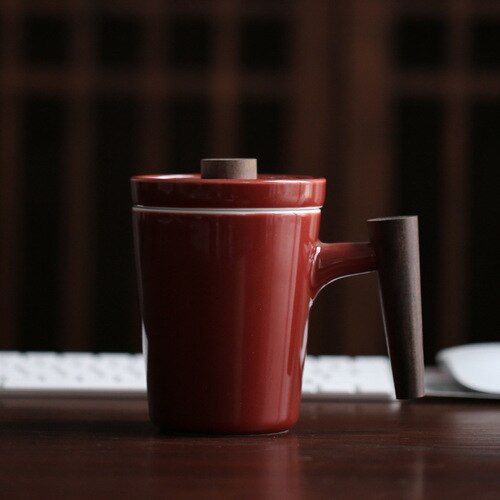 Koffie Blauw Grote Thee Mokken Keramische Bulk Eco Vriendelijke Reizen Mok Paar Creatieve Tazas De Cafe Herbruikbare Cup Met deksel EA60MK: Style 1